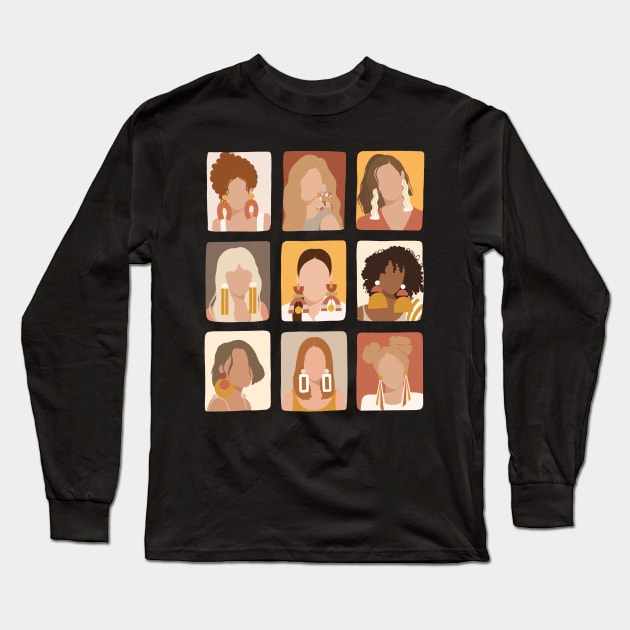 Women Long Sleeve T-Shirt by Yael Hofri